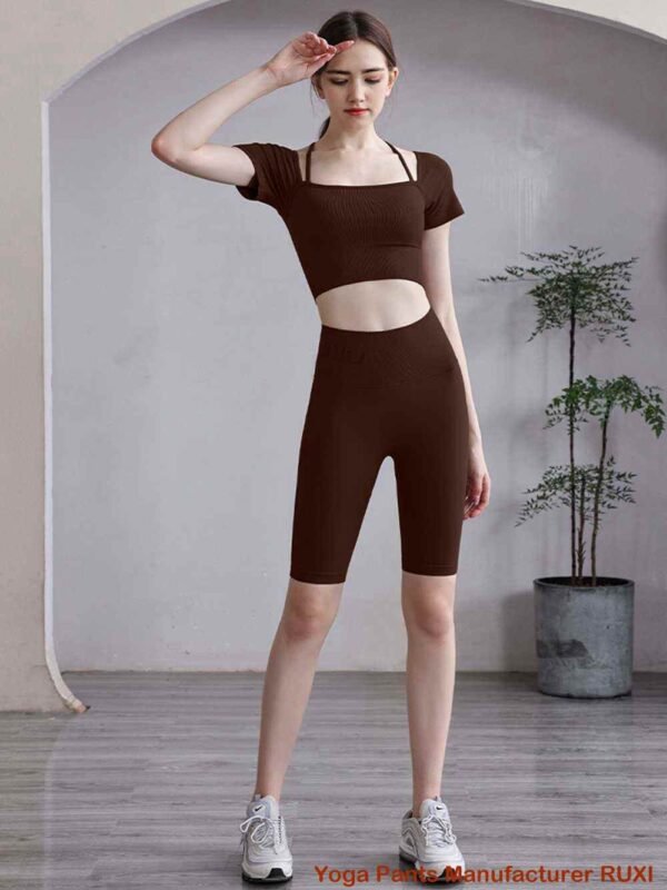 بنطلون يوغا قطني Ruxi ma254